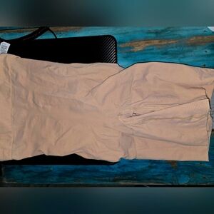 Spanx, high waisted shorts,  nude, power series, sz large